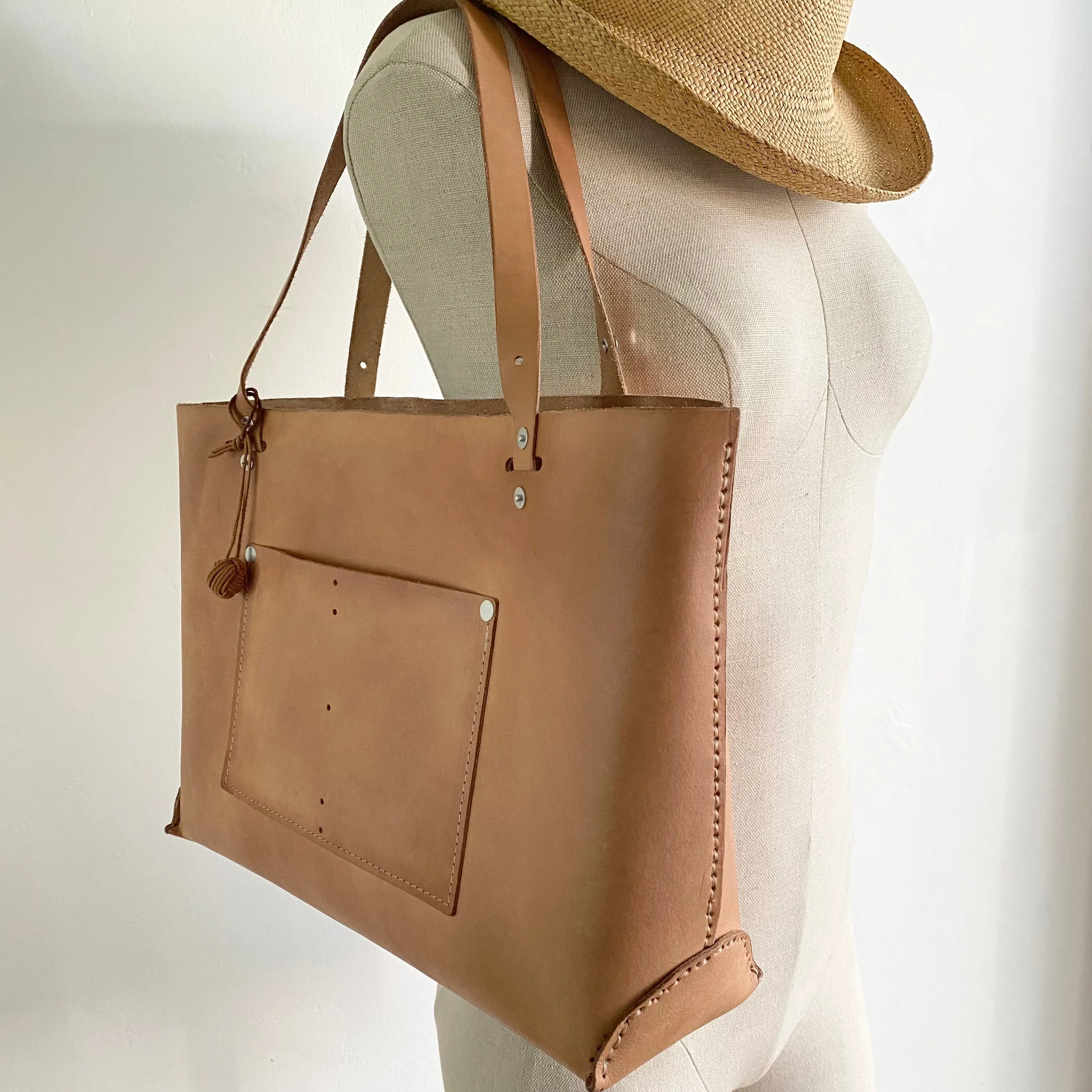 Leather Tote Bag