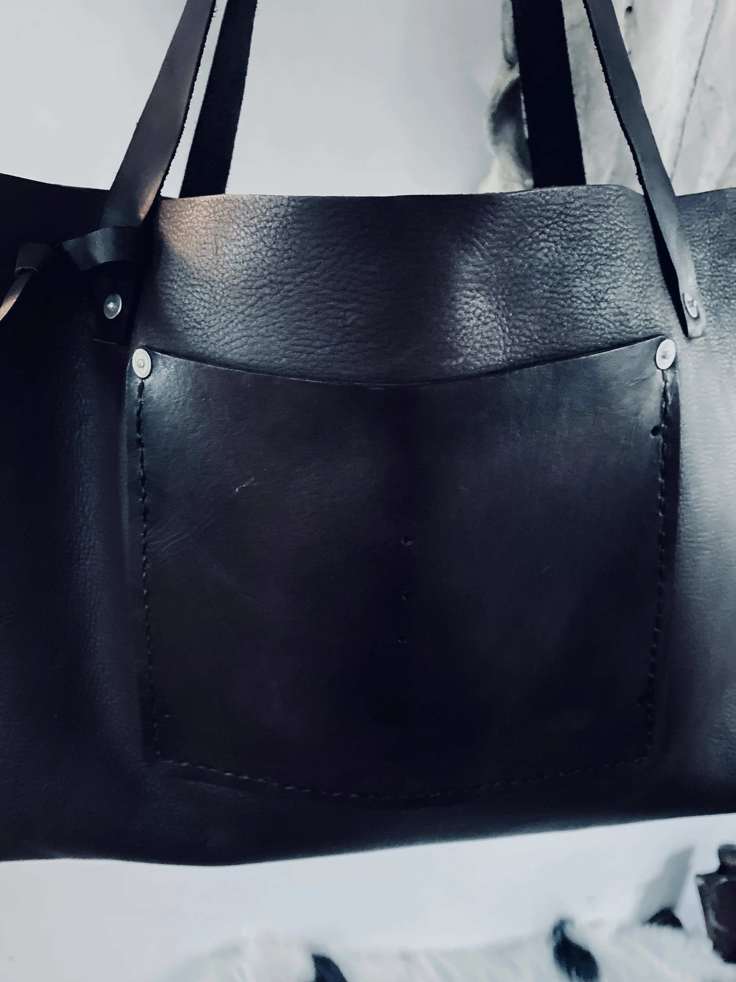 Leather Tote Bag