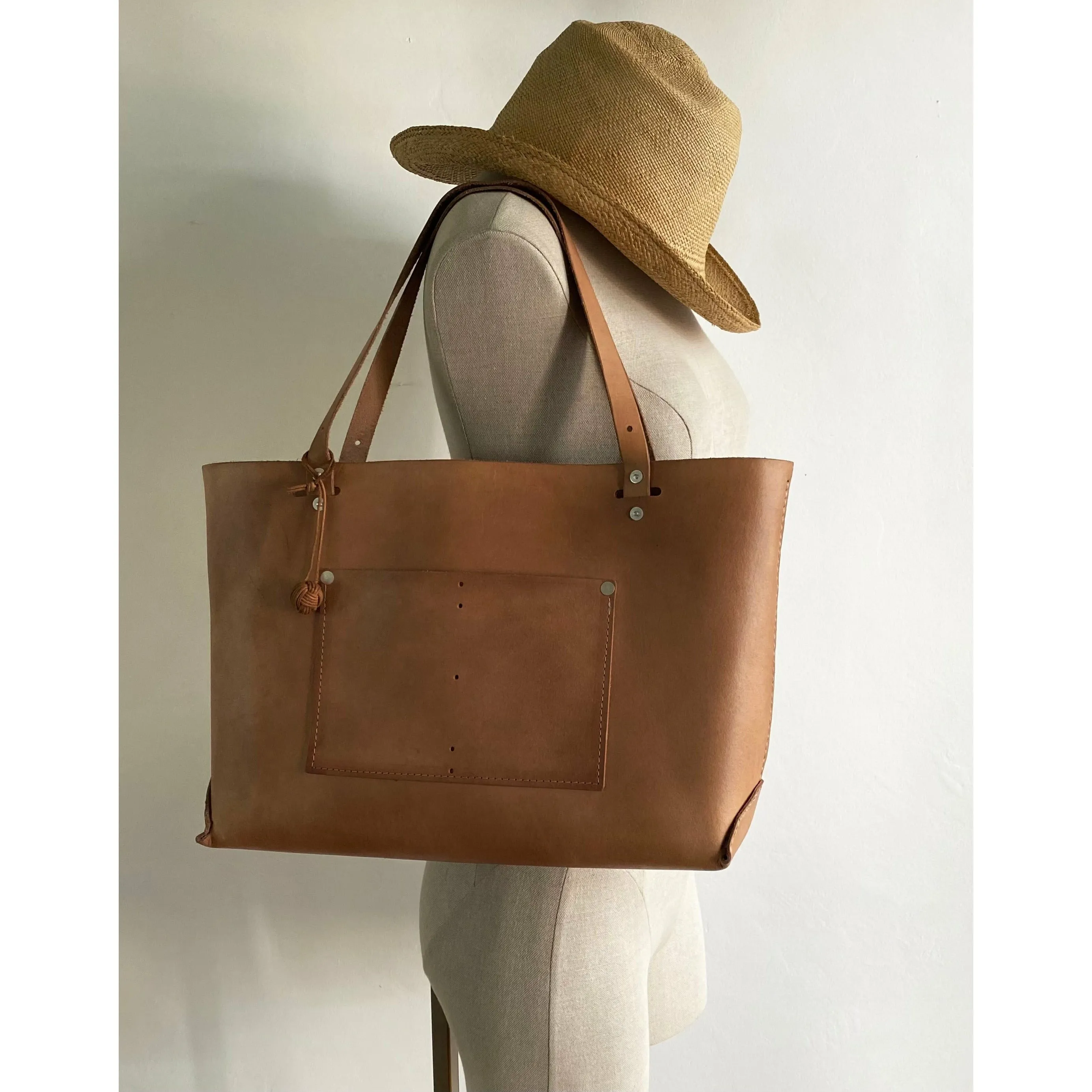 Leather Tote Bag