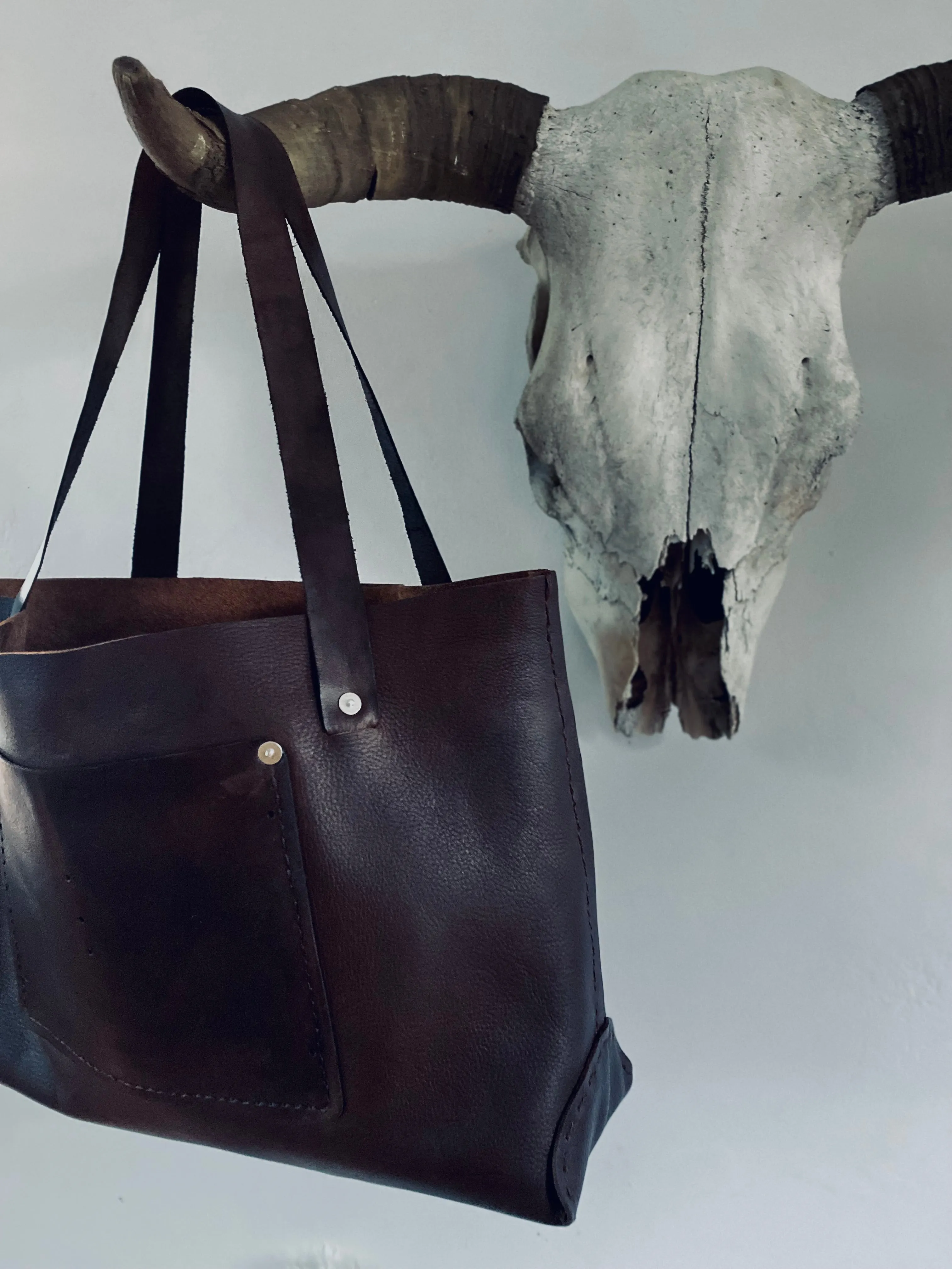 Leather Tote Bag