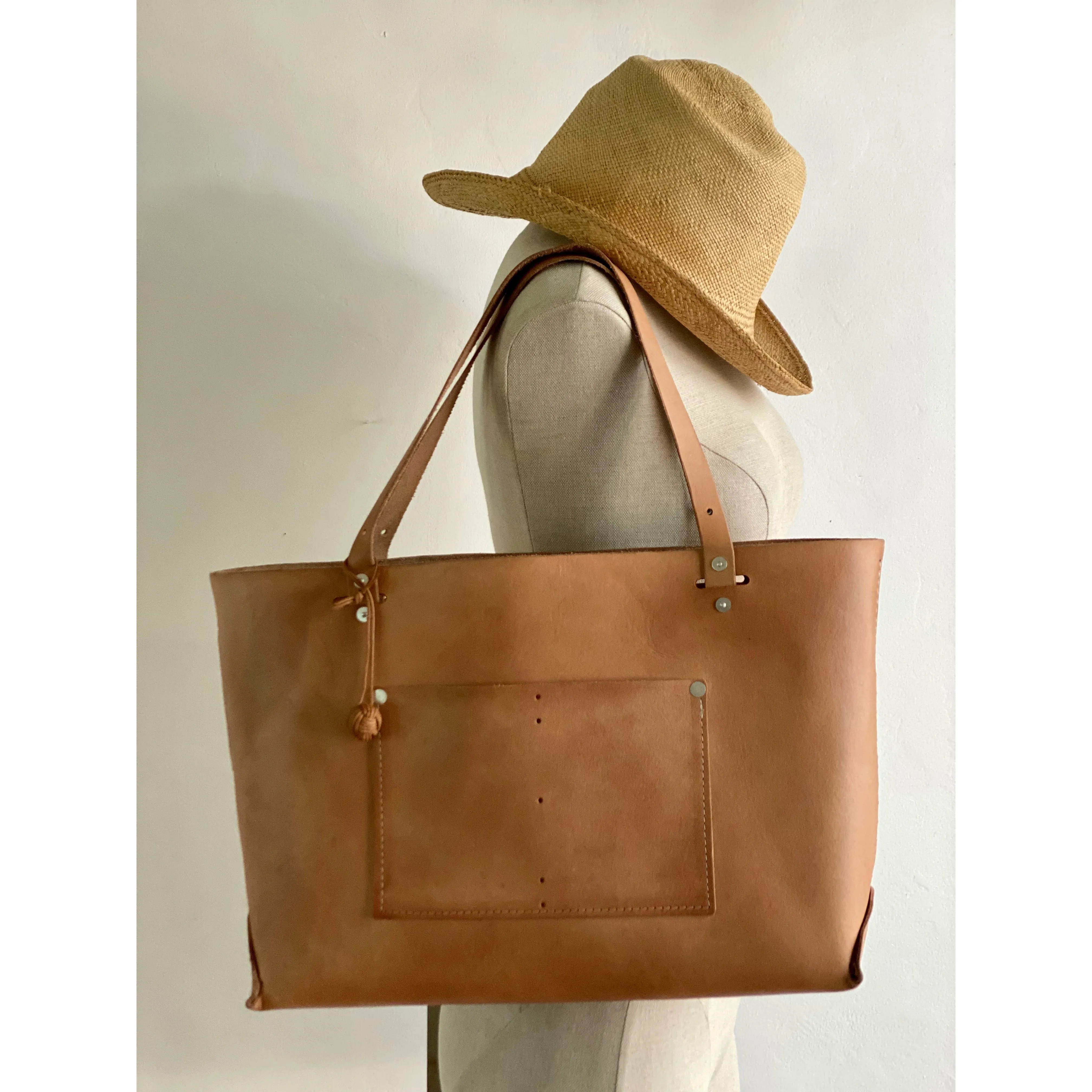 Leather Tote Bag