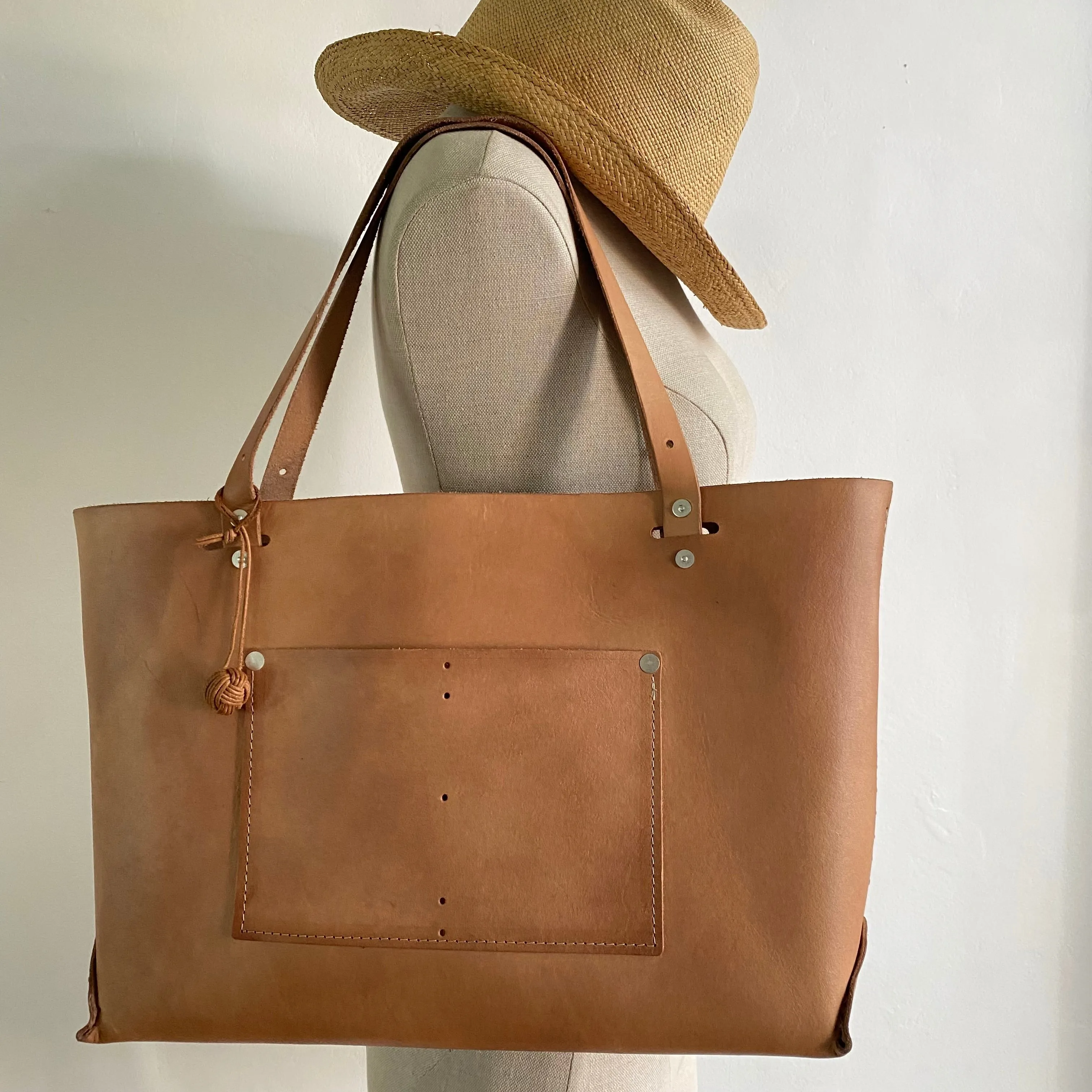 Leather Tote Bag
