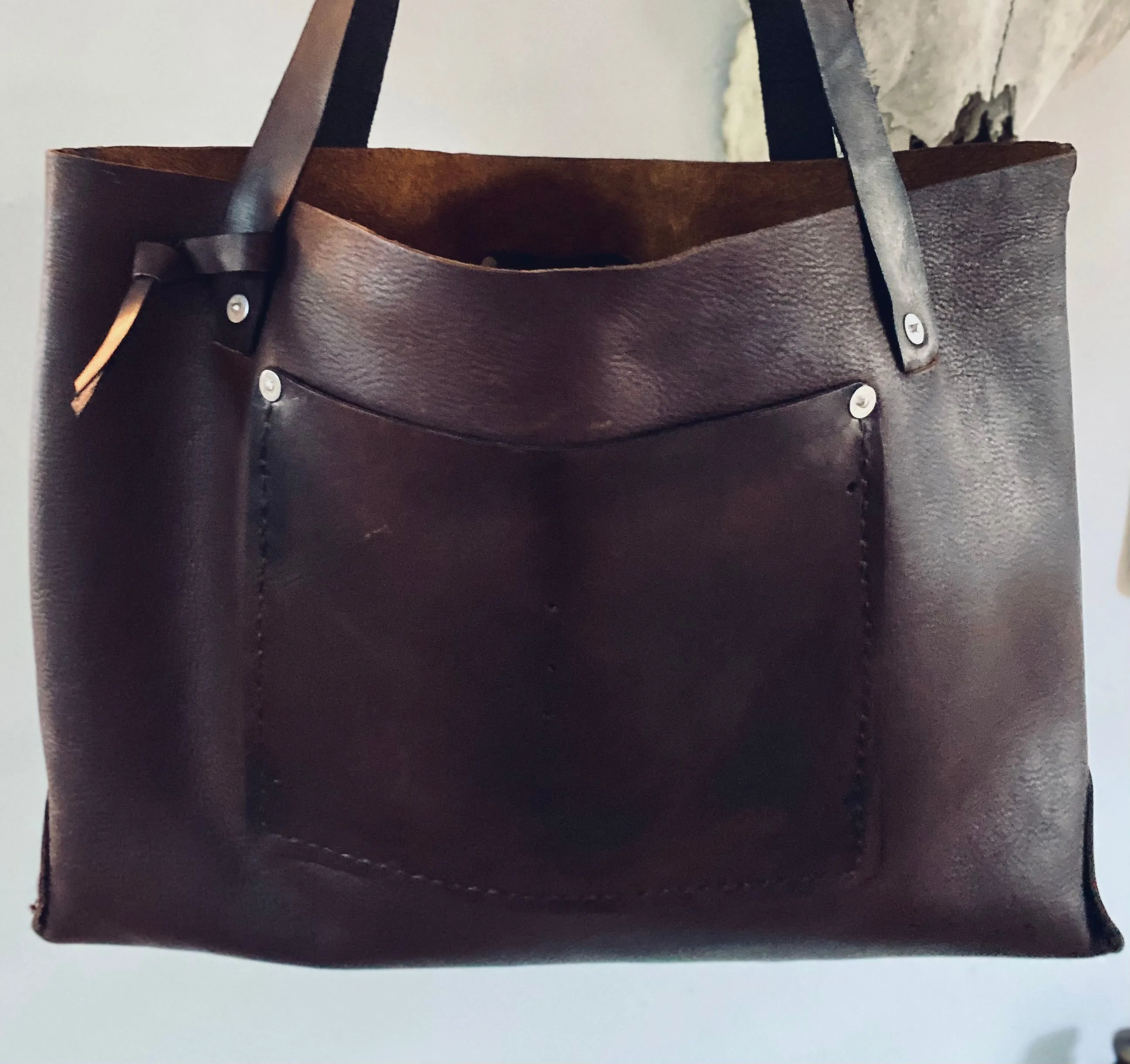 Leather Tote Bag