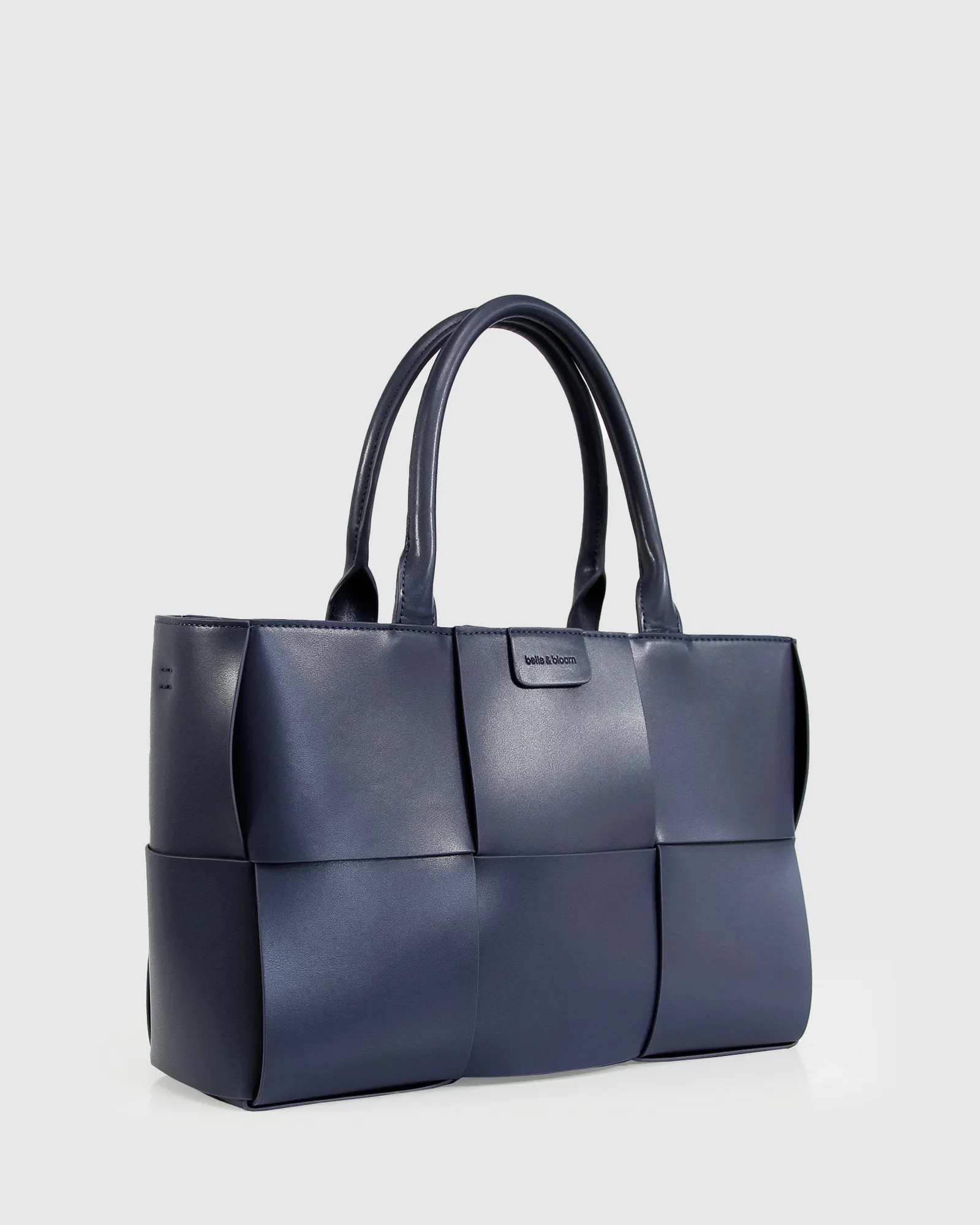 Long Way Home Woven Tote - Navy