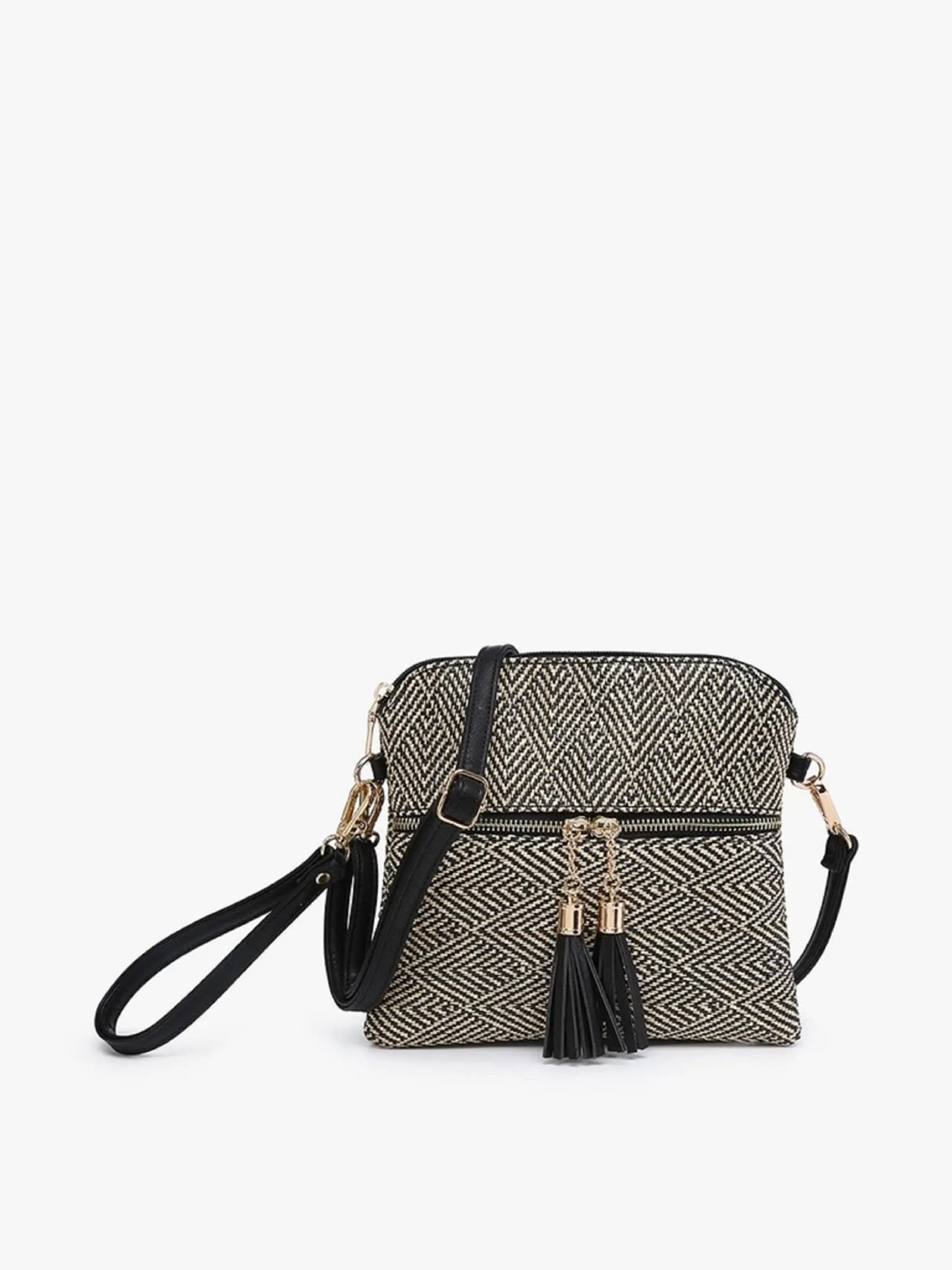M1785AWHD Tara Arrowhead Crossbody w/ Front Zip Pocket