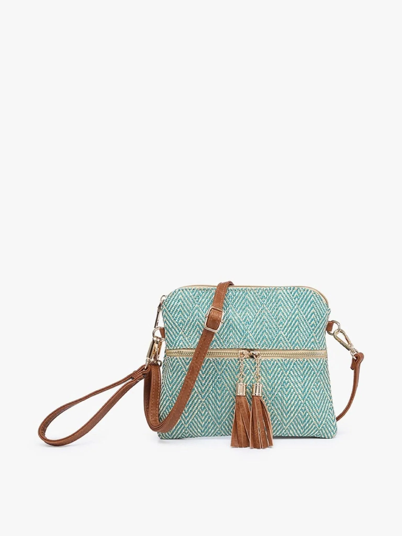 M1785AWHD Tara Arrowhead Crossbody w/ Front Zip Pocket