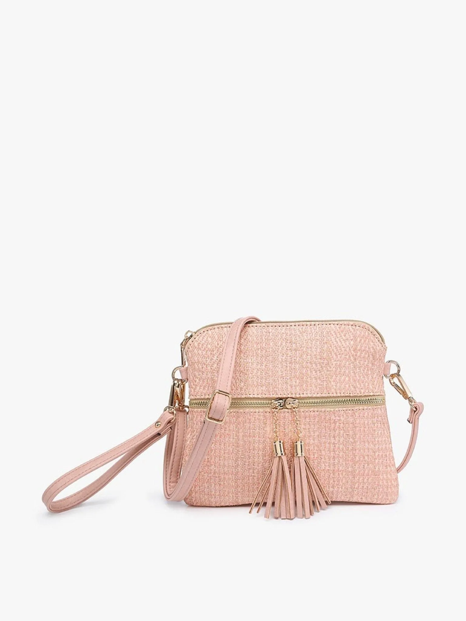 M1785AWHD Tara Arrowhead Crossbody w/ Front Zip Pocket