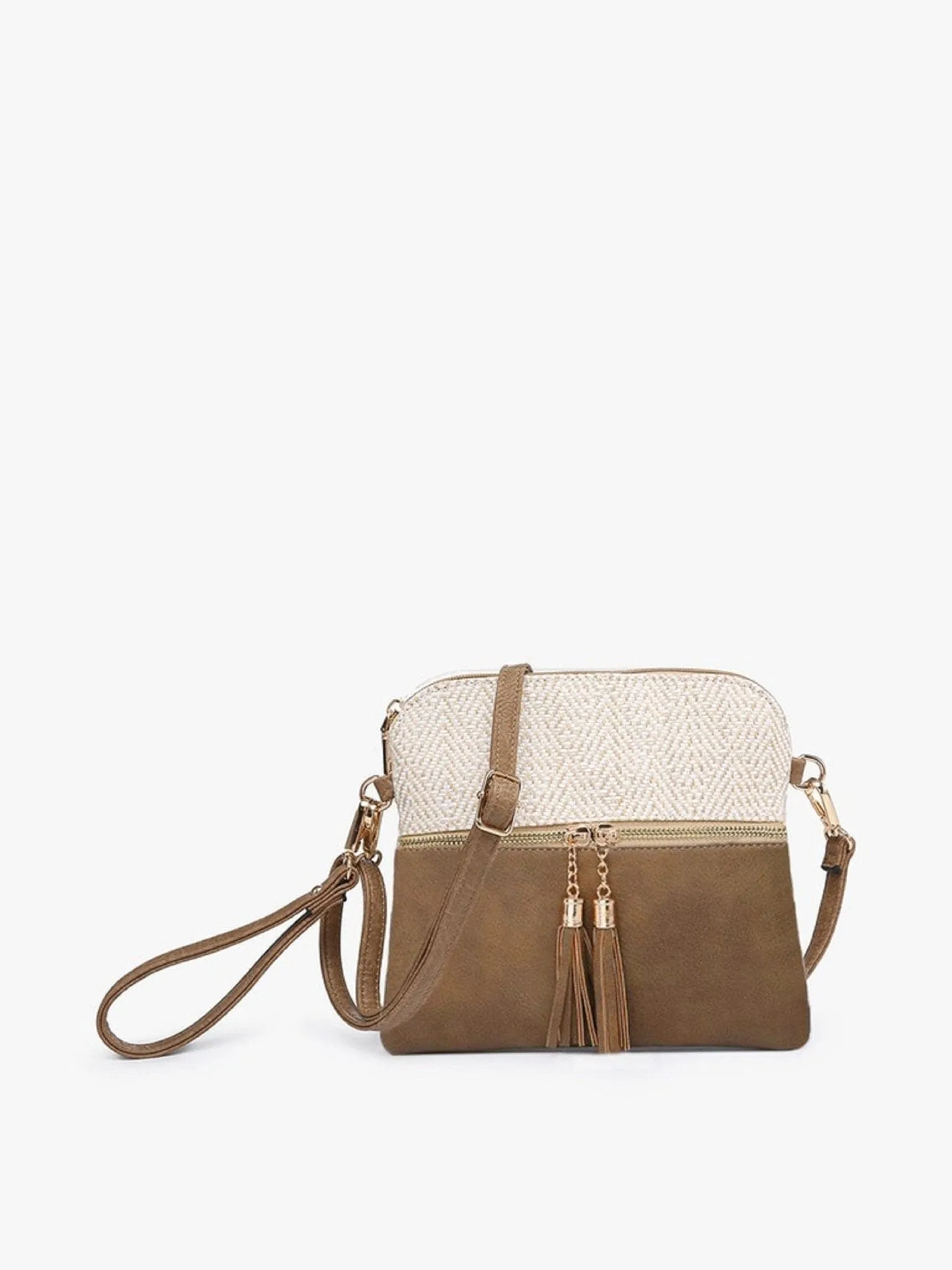 M1785AWHD Tara Arrowhead Crossbody w/ Front Zip Pocket