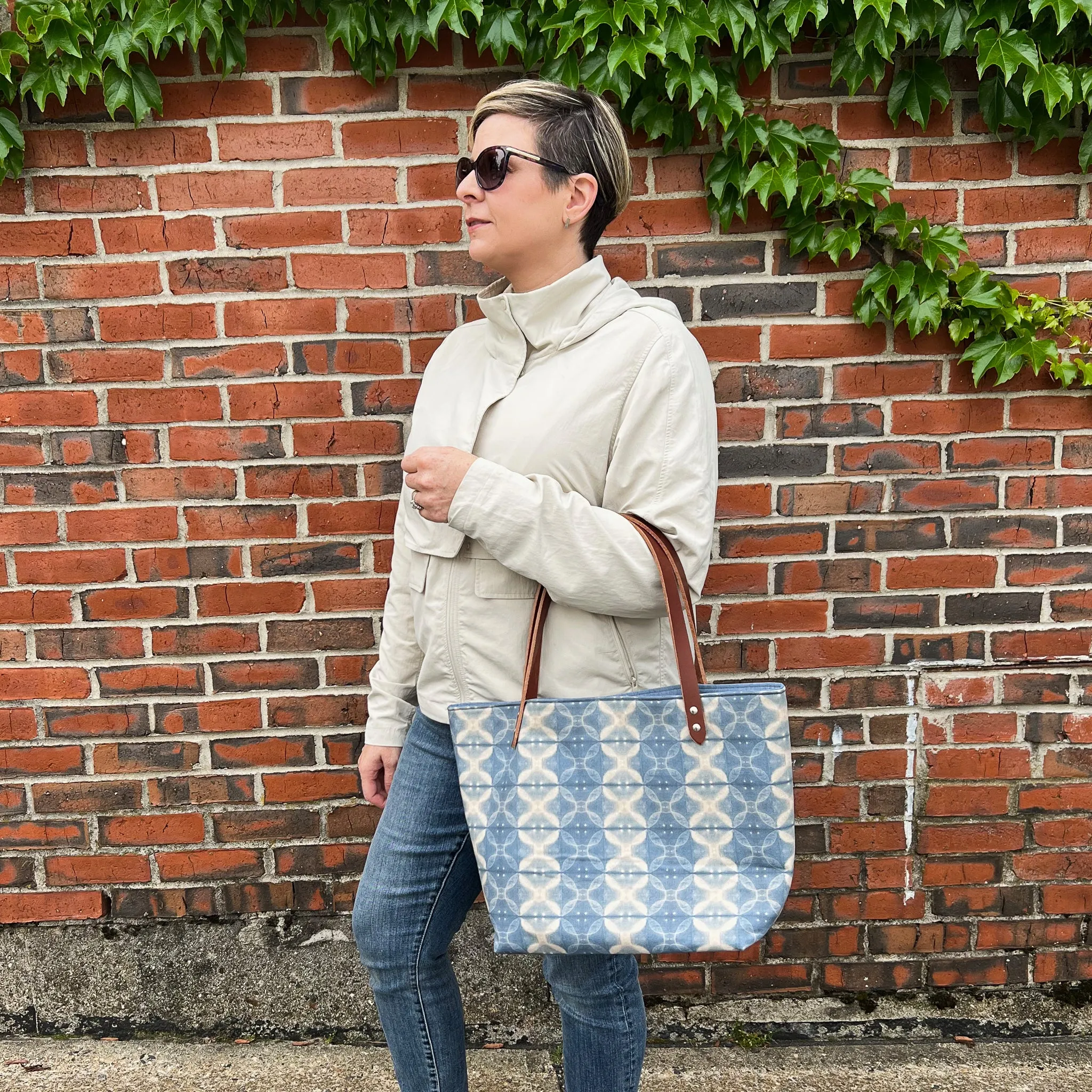 Market Tote Bag Complete Kit - Shibori