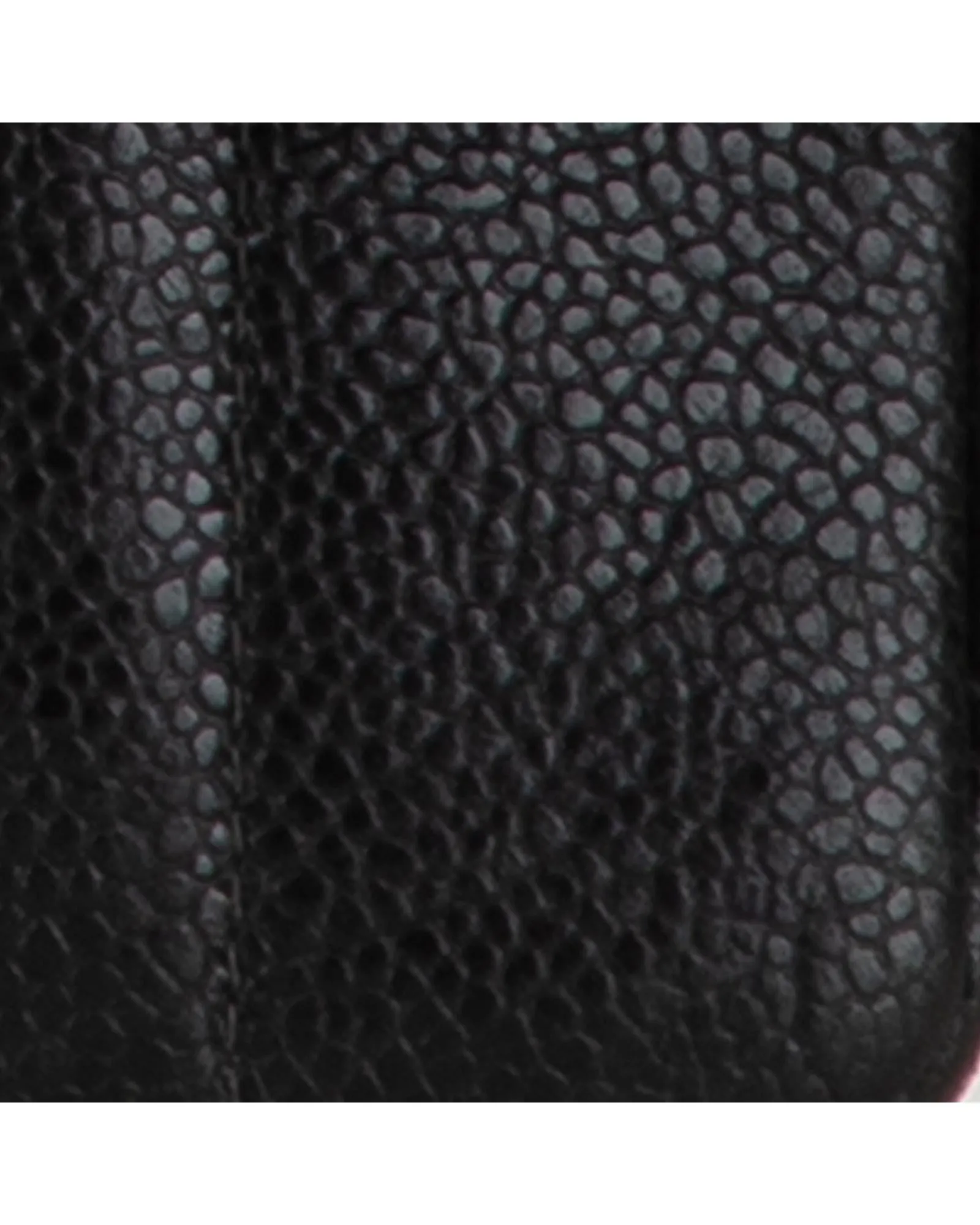 Medium Caviar Leather Mademoiselle Flap Crossbody Bag with Chain Strap