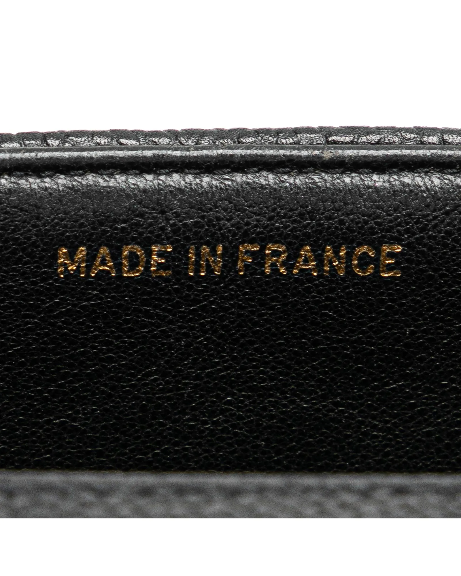 Medium Caviar Leather Mademoiselle Flap Crossbody Bag with Chain Strap