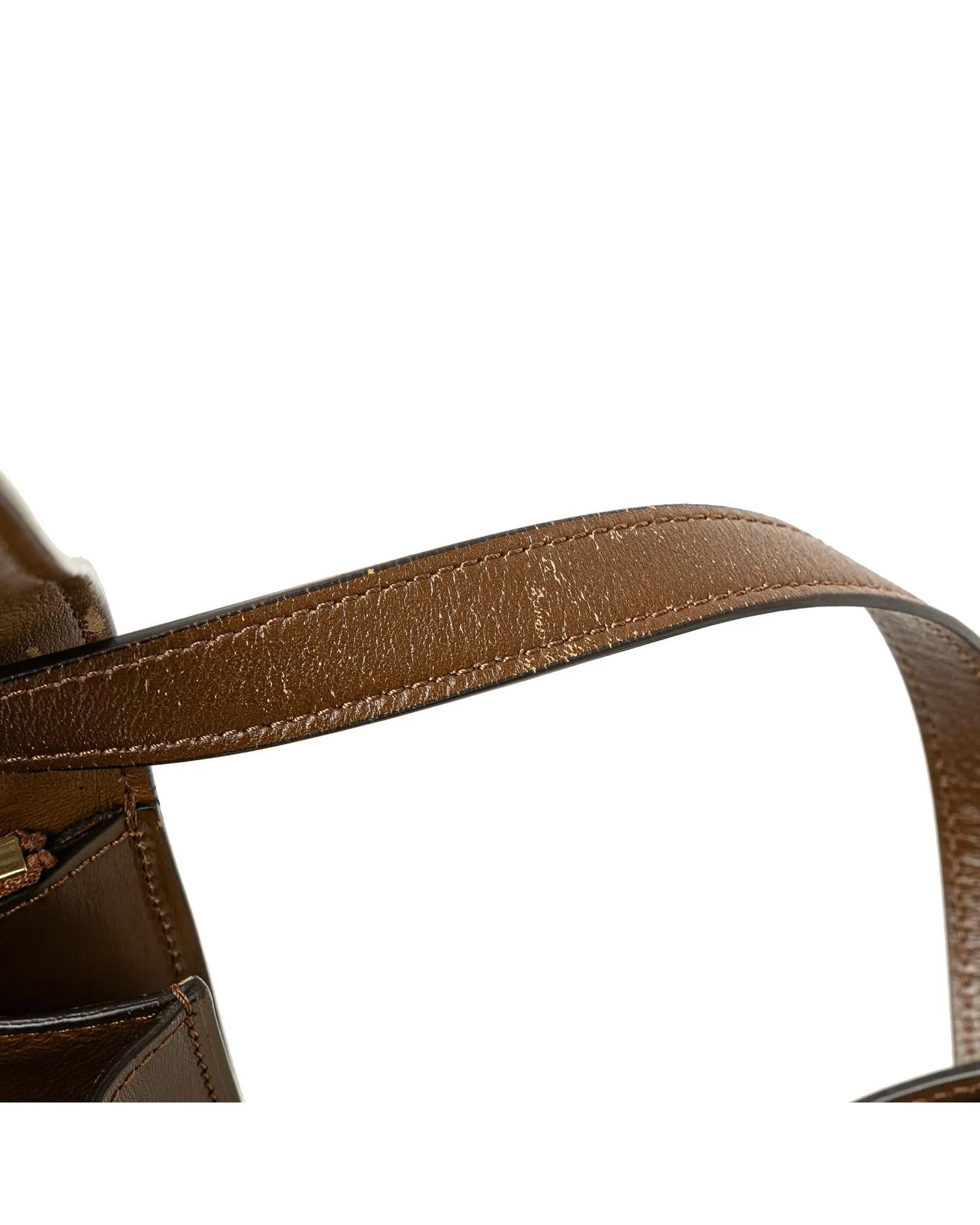 Medium Leather Crossbody Bag with Push Lock Closure