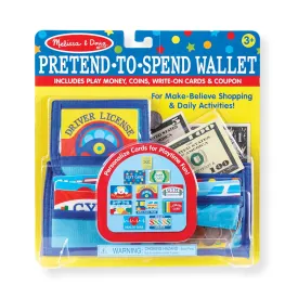 Melissa and Doug Pretend-to-Spend Wallet