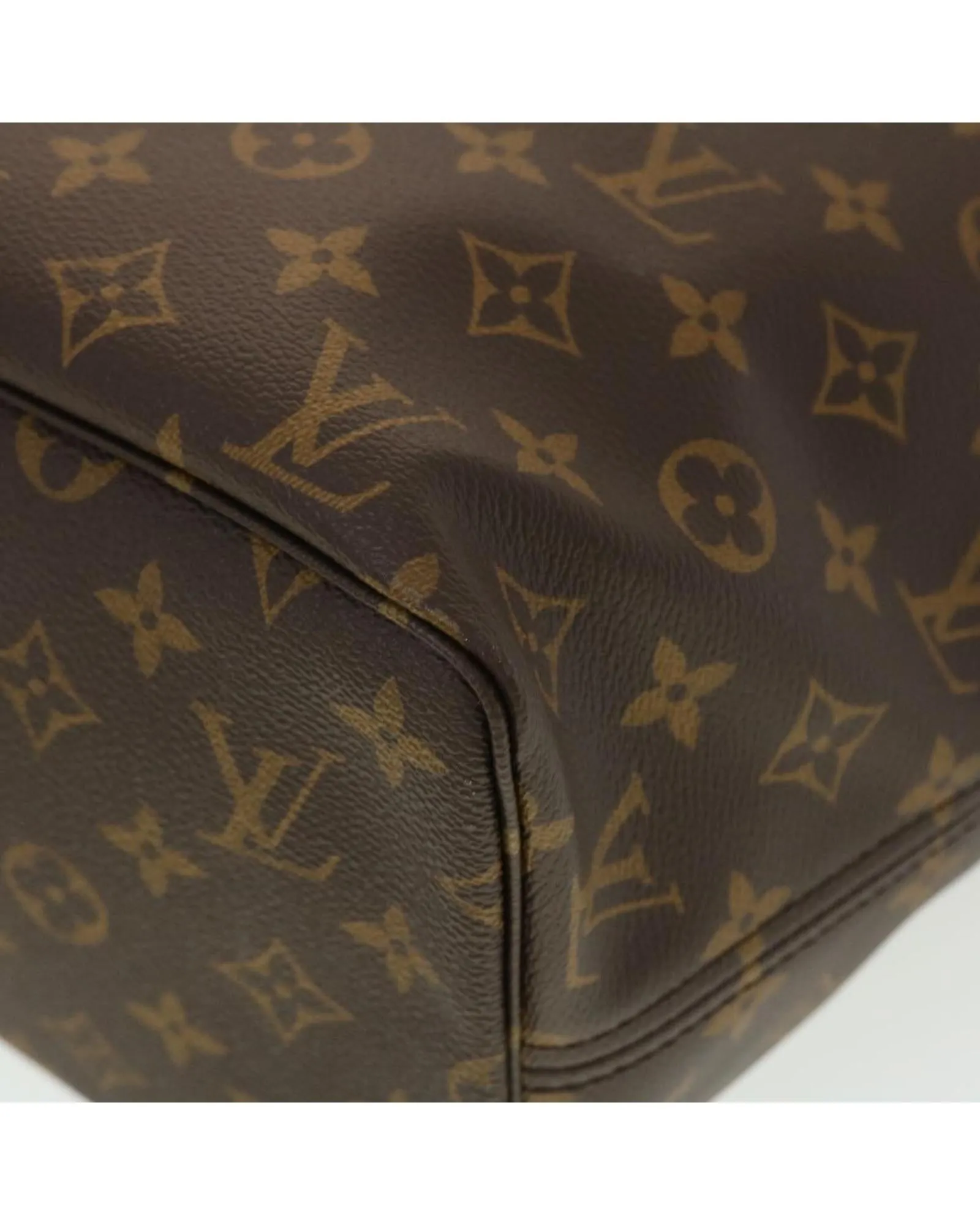 Monogram Tote Bag with Dust Pouch and RFID Serial No