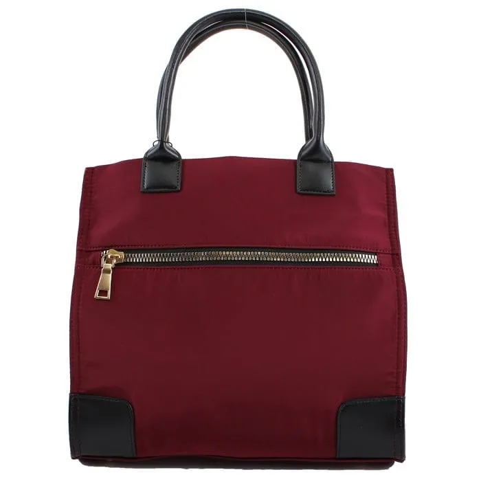 NP2733 Nylon Structured Shopper Tote/Crossbody