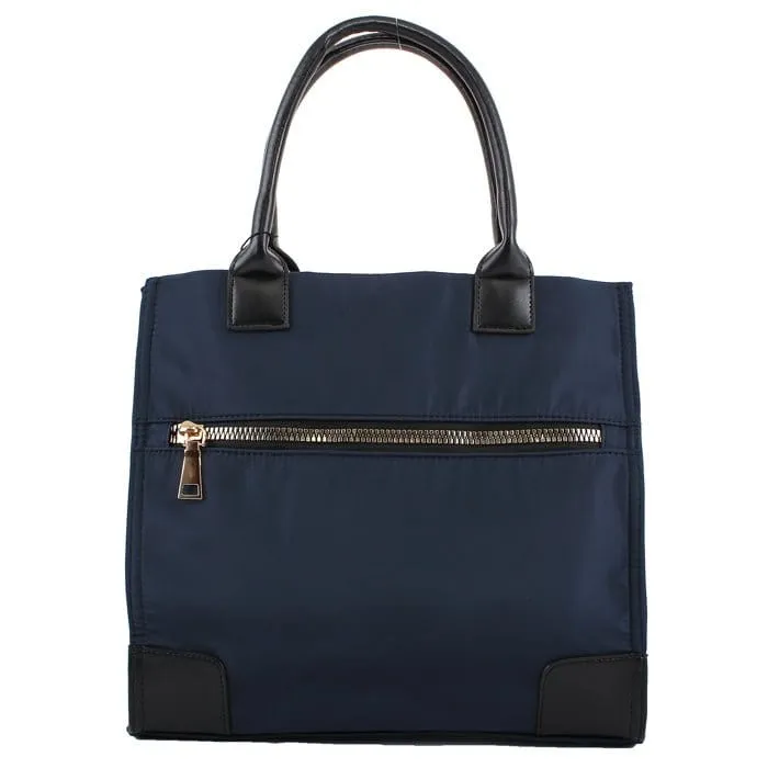 NP2733 Nylon Structured Shopper Tote/Crossbody