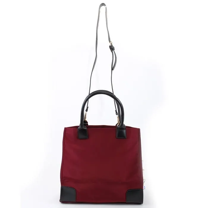 NP2733 Nylon Structured Shopper Tote/Crossbody