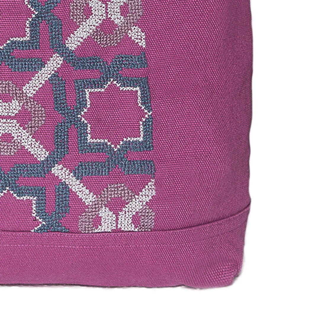 PURPLE CANVAS BAG SDG#10
