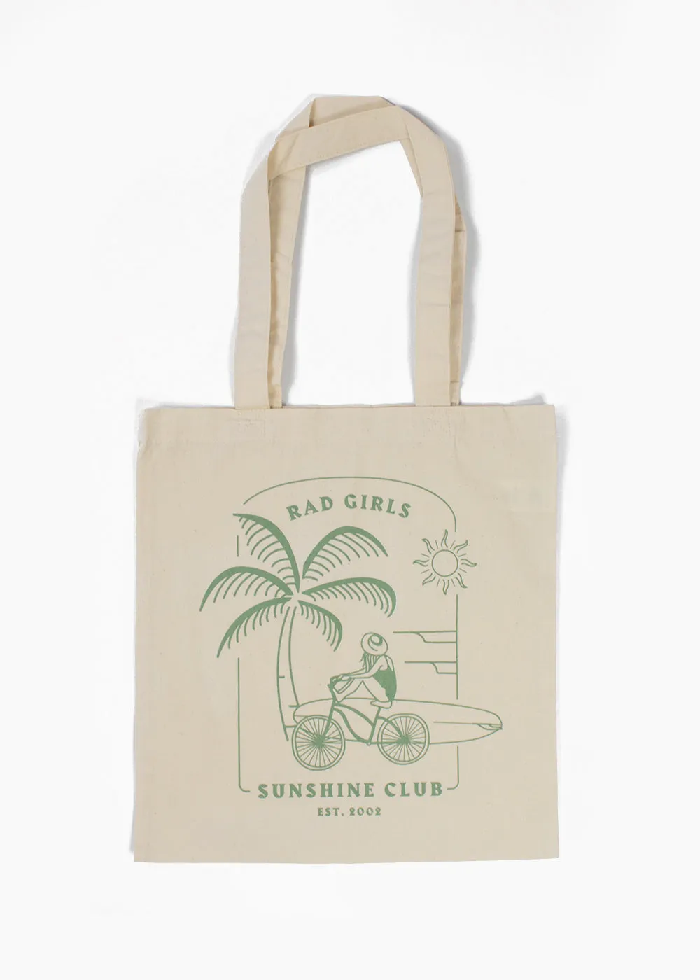 Rad Girls Sunshine Club Shopper Tote Bag