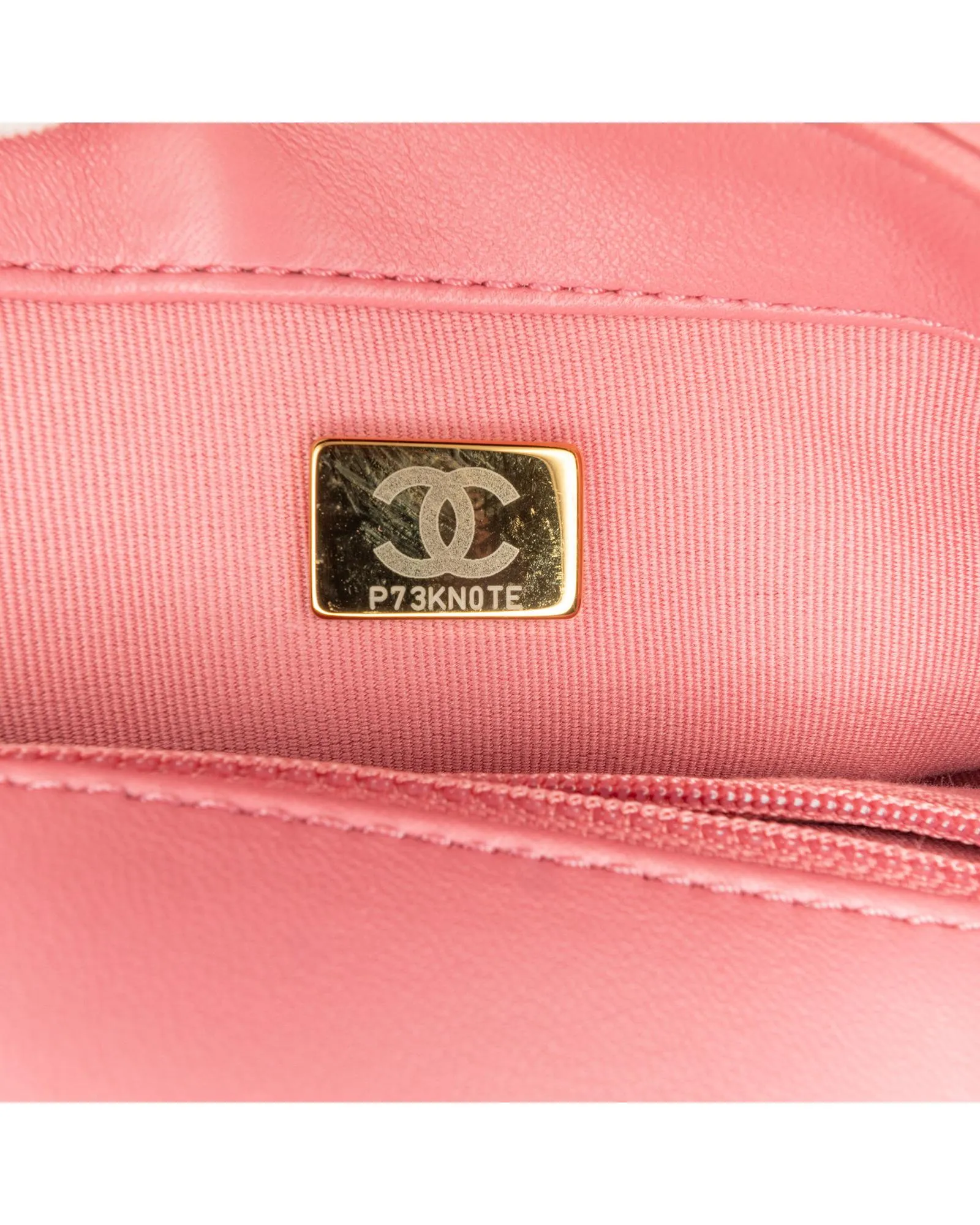 Small Quilted Lambskin Flap Crossbody Bag with Chain Strap