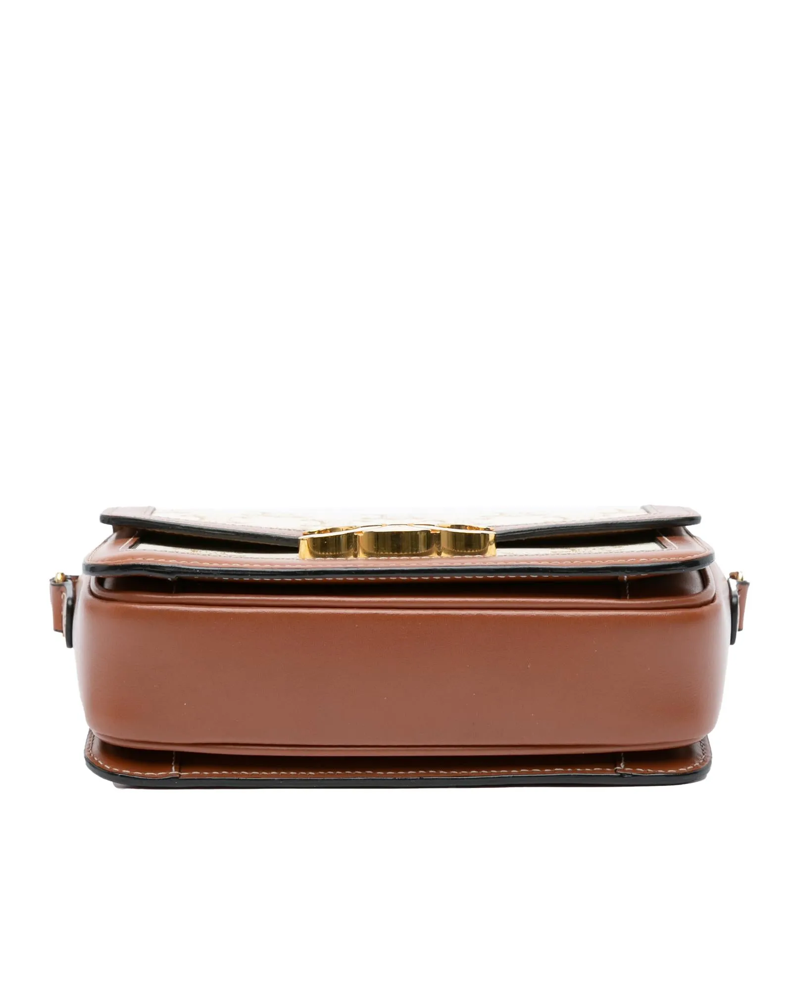 Teen Triomphe Crossbody Bag with Leather Trim and Adjustable Strap