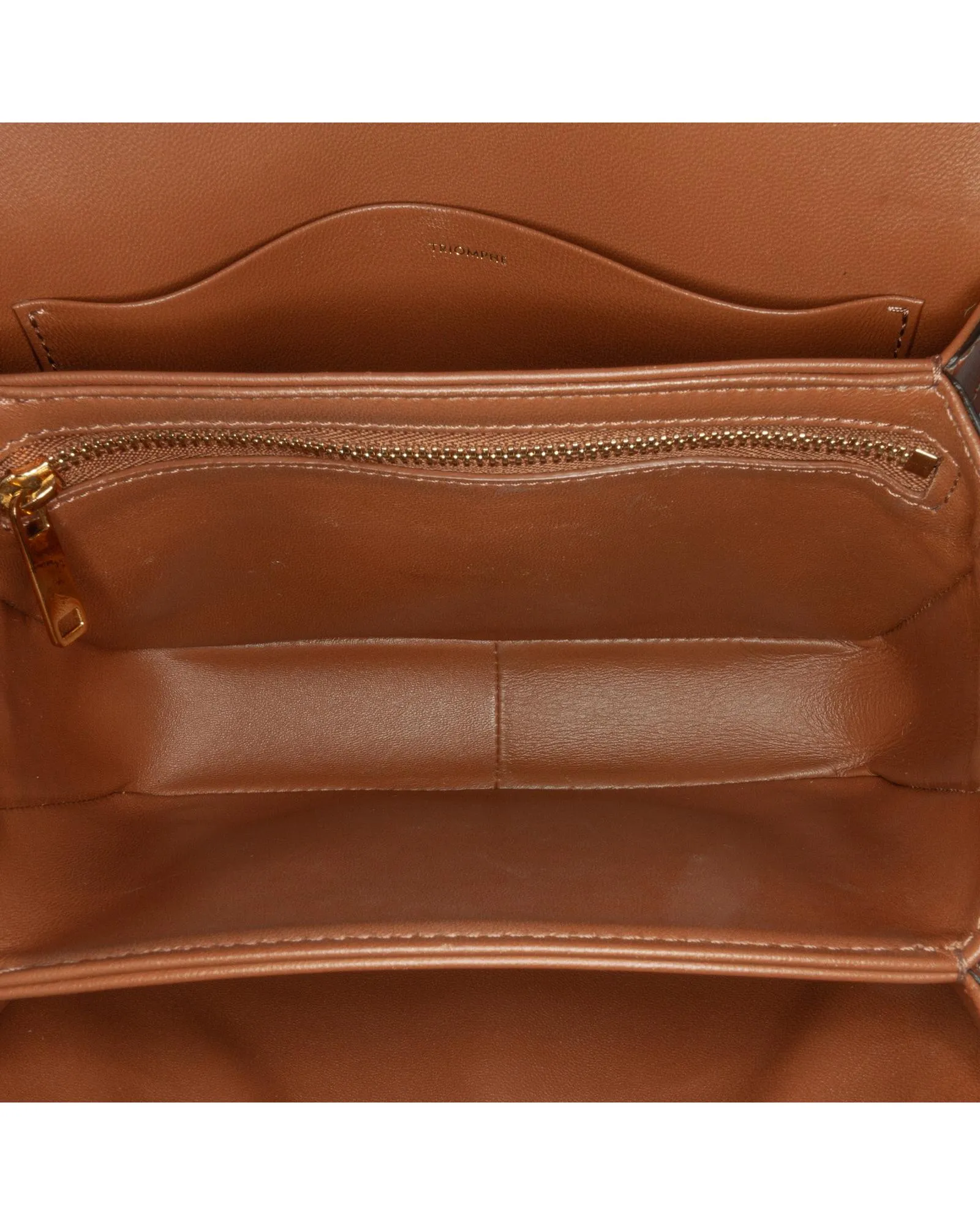 Teen Triomphe Crossbody Bag with Leather Trim and Adjustable Strap