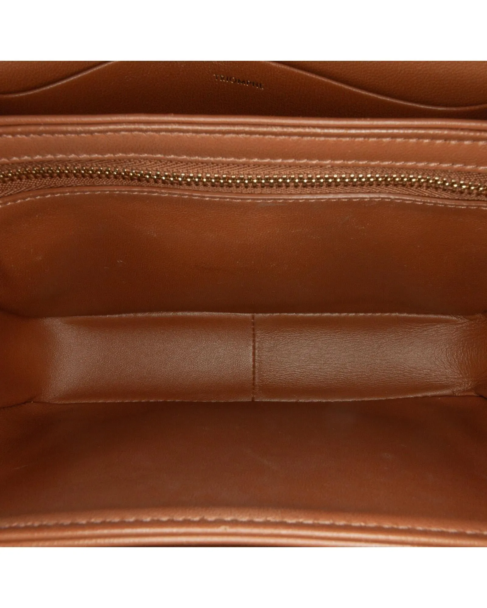 Teen Triomphe Crossbody Bag with Leather Trim and Adjustable Strap
