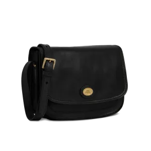 The Bridge - Story Donna Crossbody Bag in Black