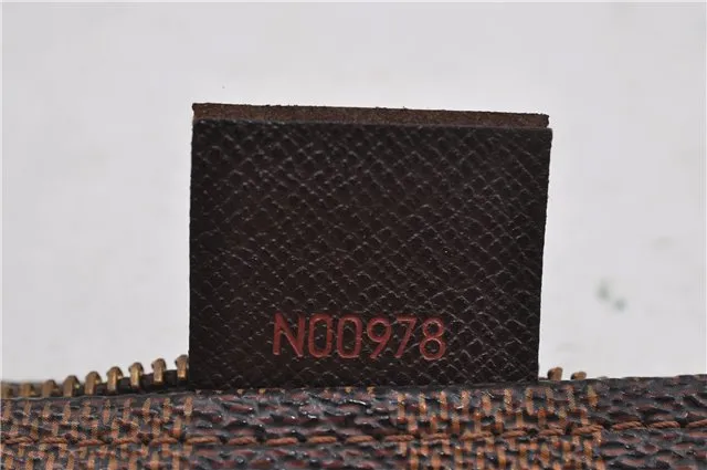 The Junco Crossbody Bag - Vintage Damier Ebene
