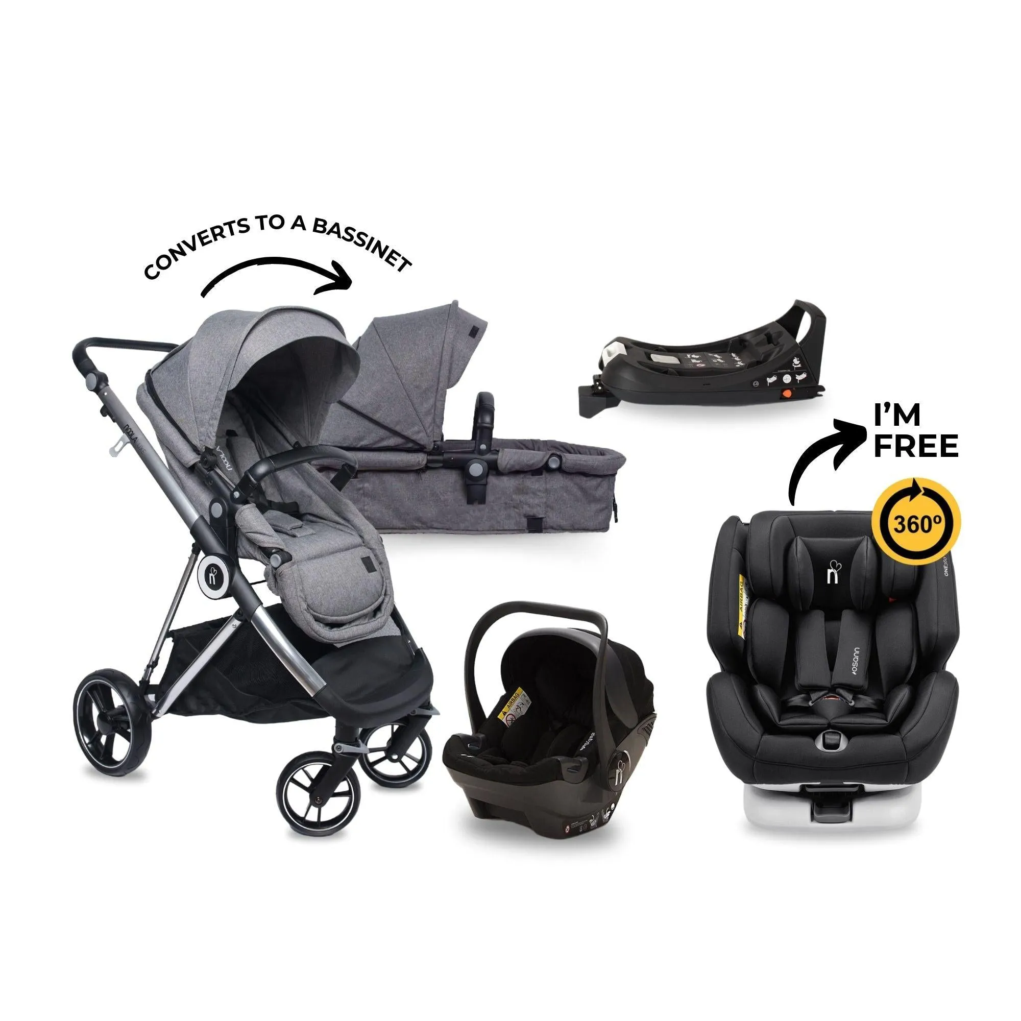 The Luxe 5in1 Travel System