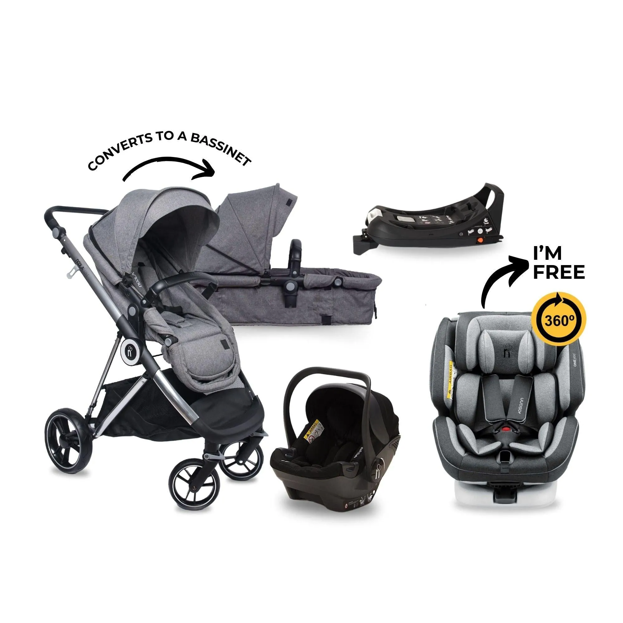 The Luxe 5in1 Travel System