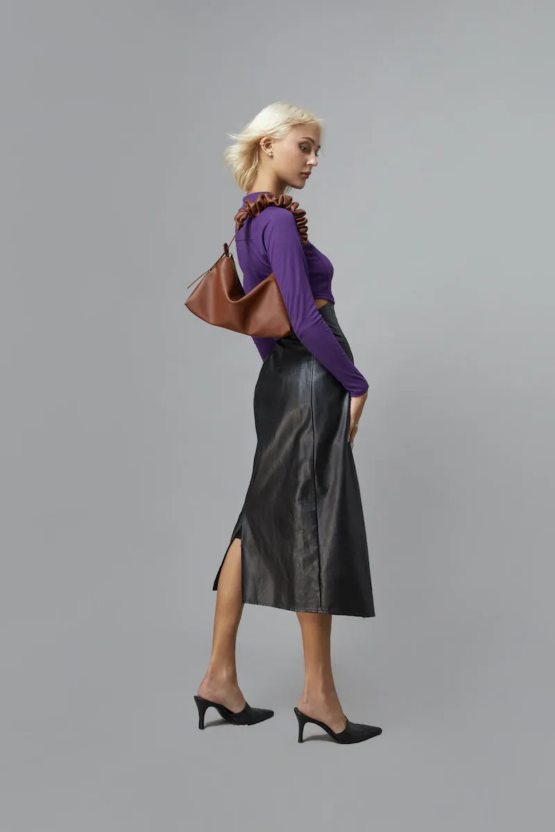 Túi xách M BAG màu xanh dương (lớn)