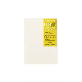 Traveler's Company - 018 Accordion Fold Paper Refill (Passport)