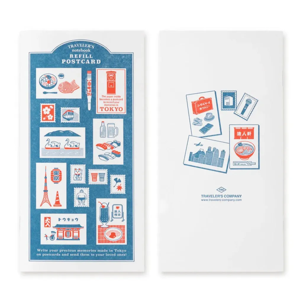 Traveler's Company - Postcard Refill Tokyo Edition (Regular)