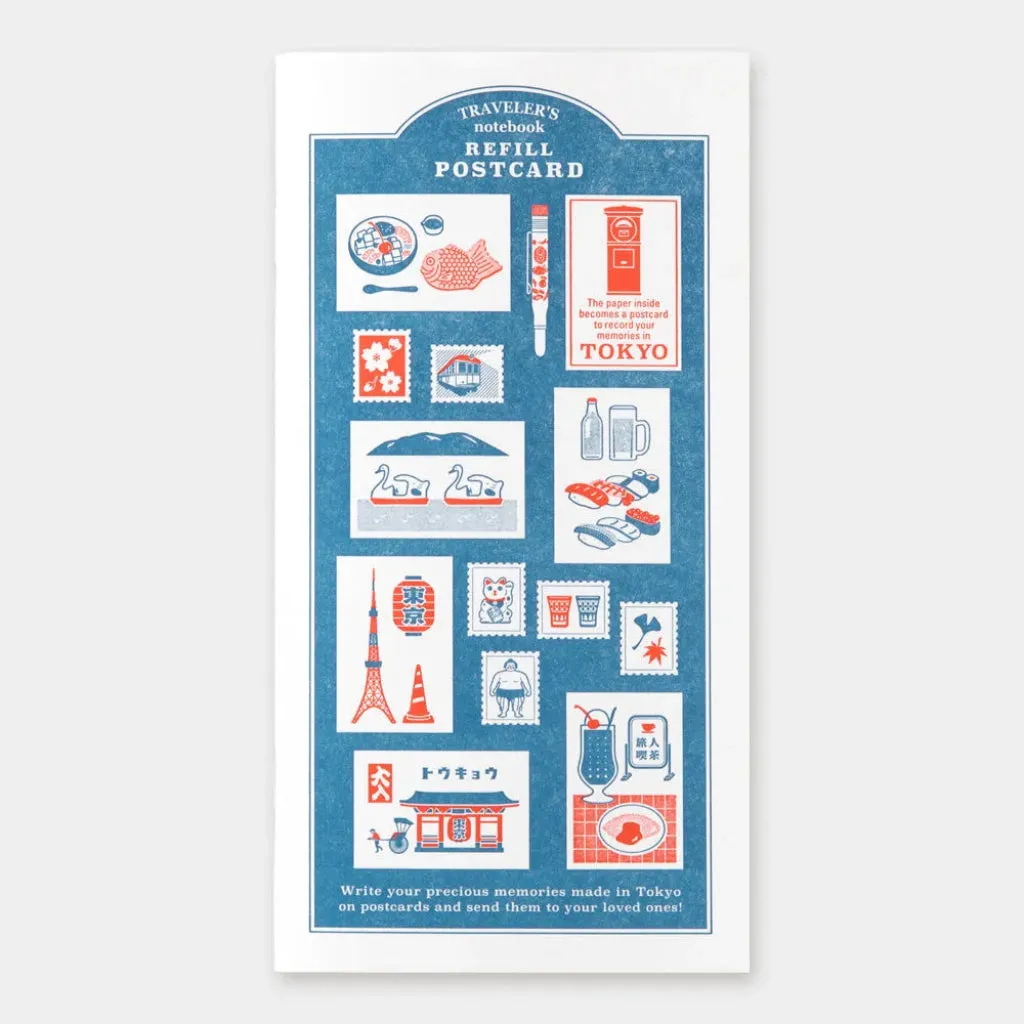 Traveler's Company - Postcard Refill Tokyo Edition (Regular)