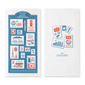 Traveler's Company - Postcard Refill Tokyo Edition (Regular)