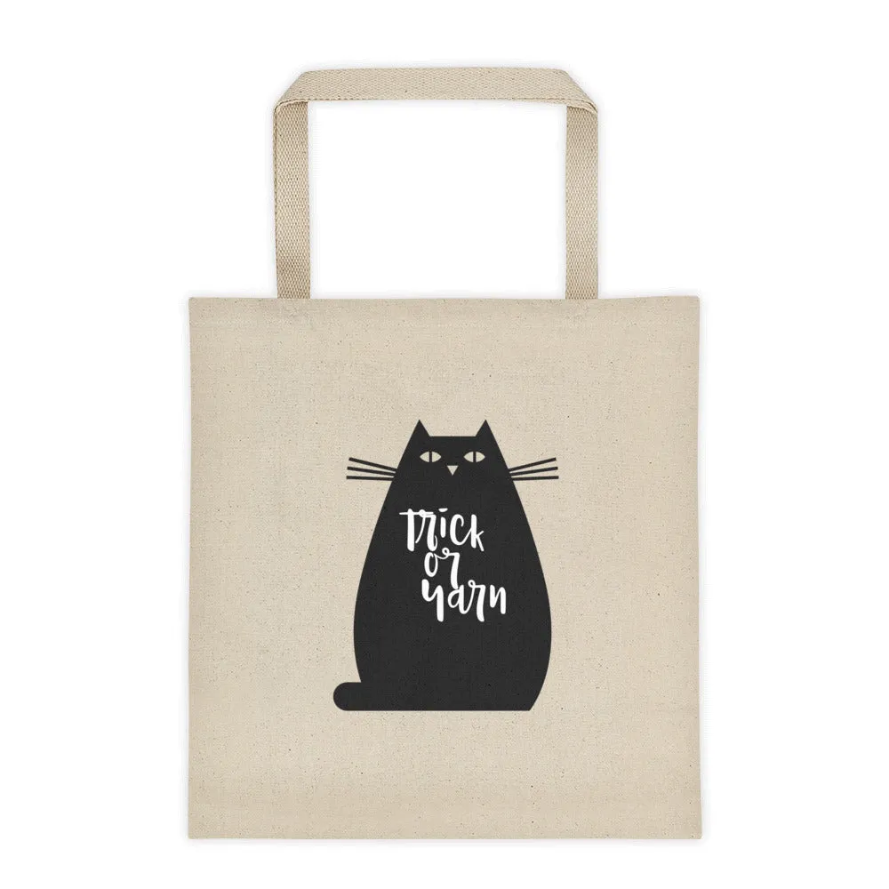 Trick Or Yarn (tote bag)