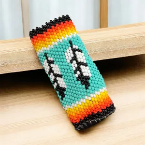 Turquoise Beaded Lighter Case