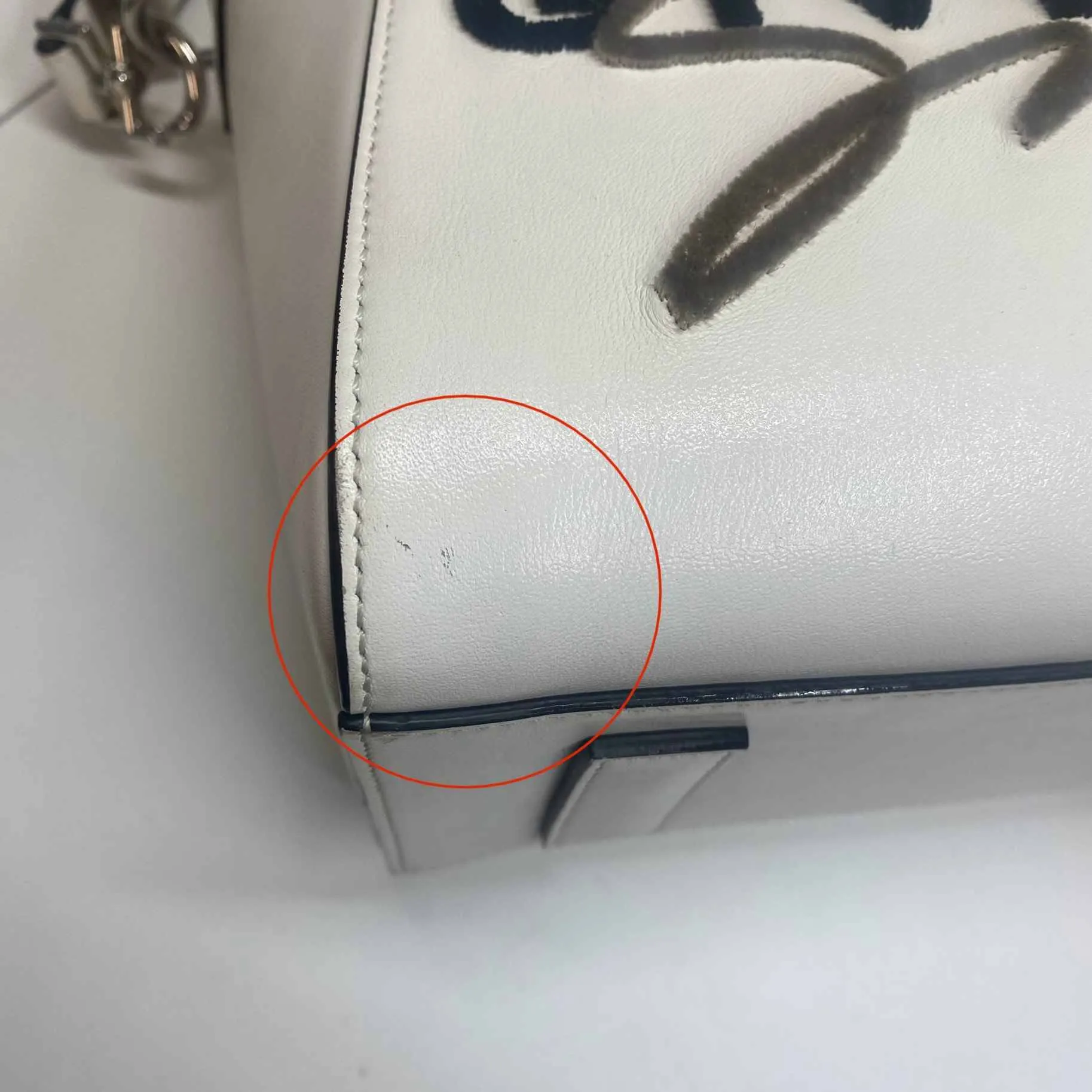 Women's Signature Antigona Handbag White
