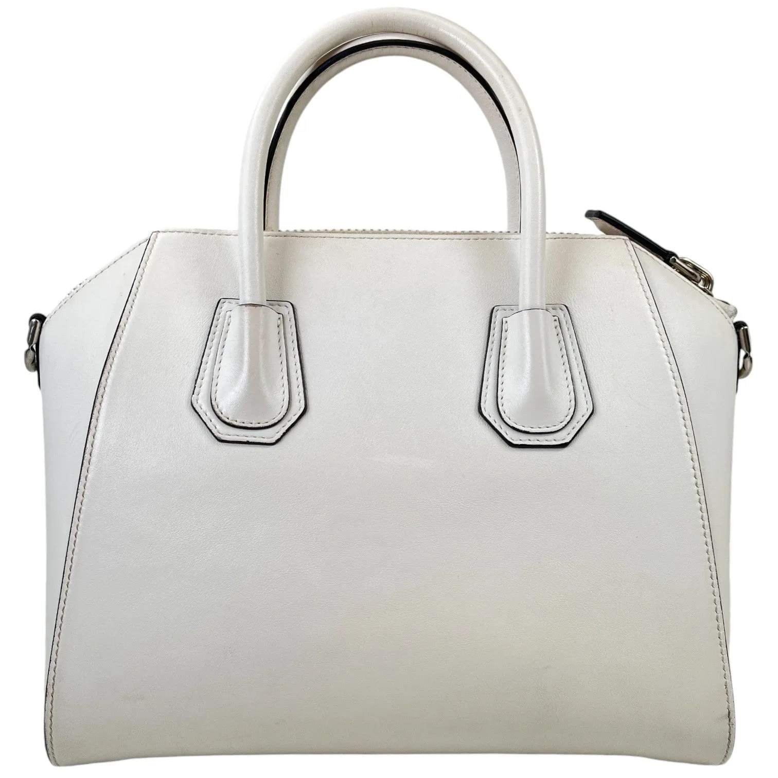 Women's Signature Antigona Handbag White