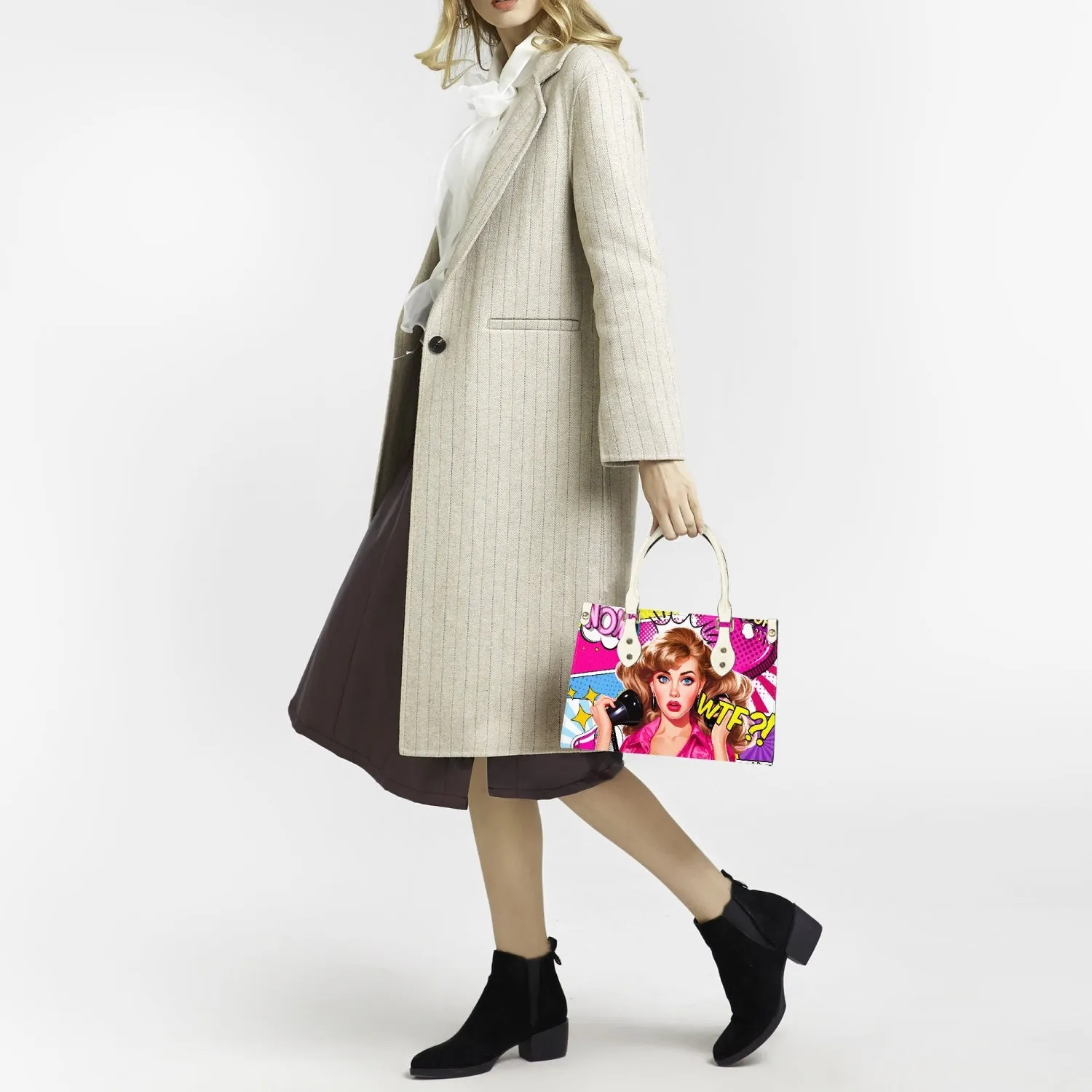 Women's Tote Bag - Long Strap - Pop Art